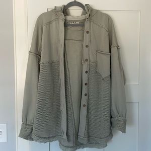 Free People long sleeve hoodie